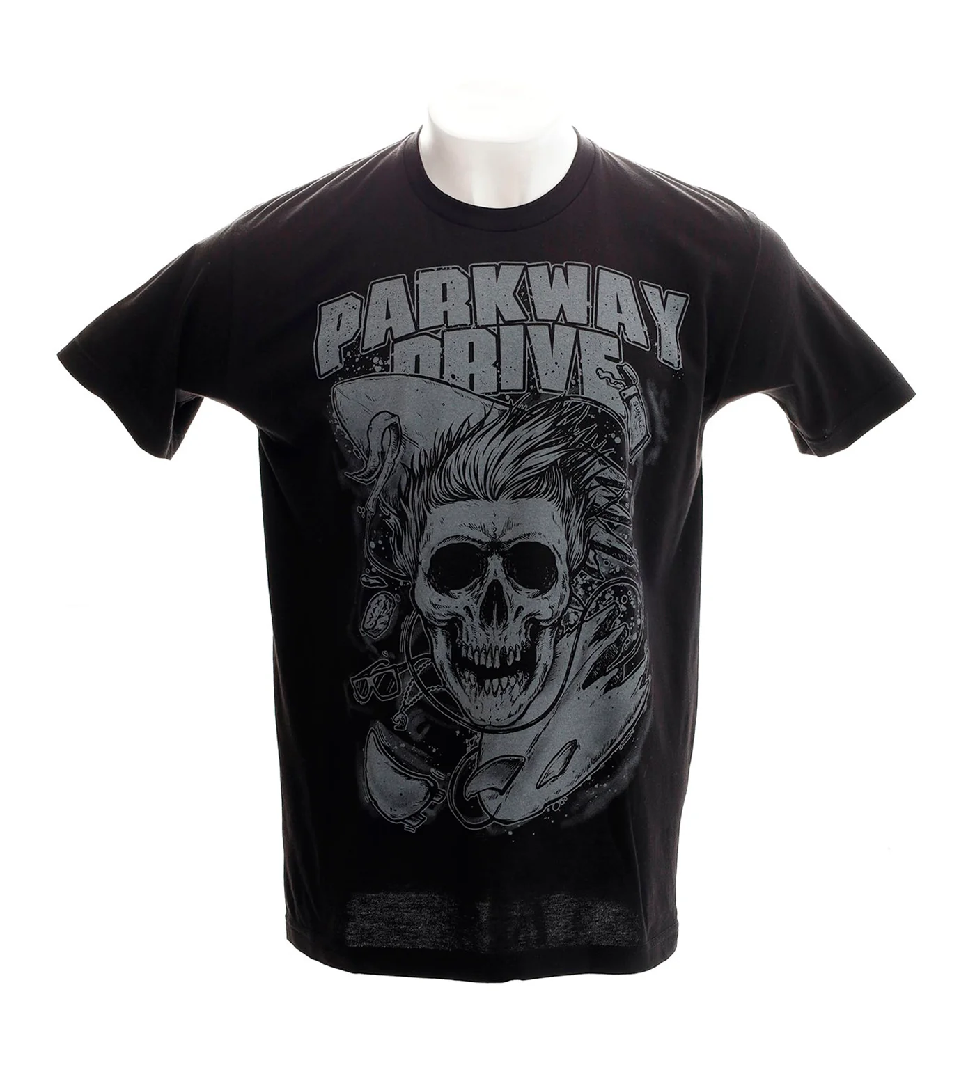 Surfer Skull, Black
