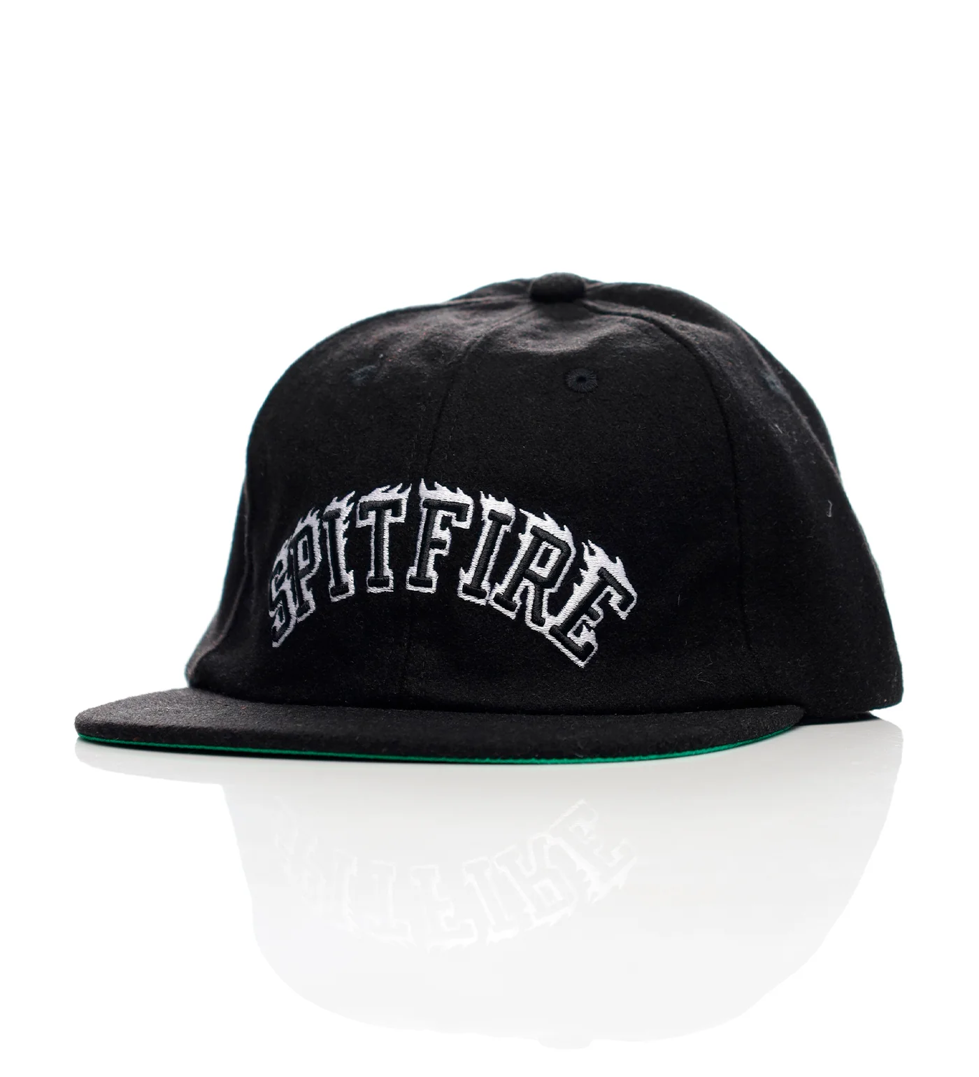 Team Bighead Flame Script Strapback, Black