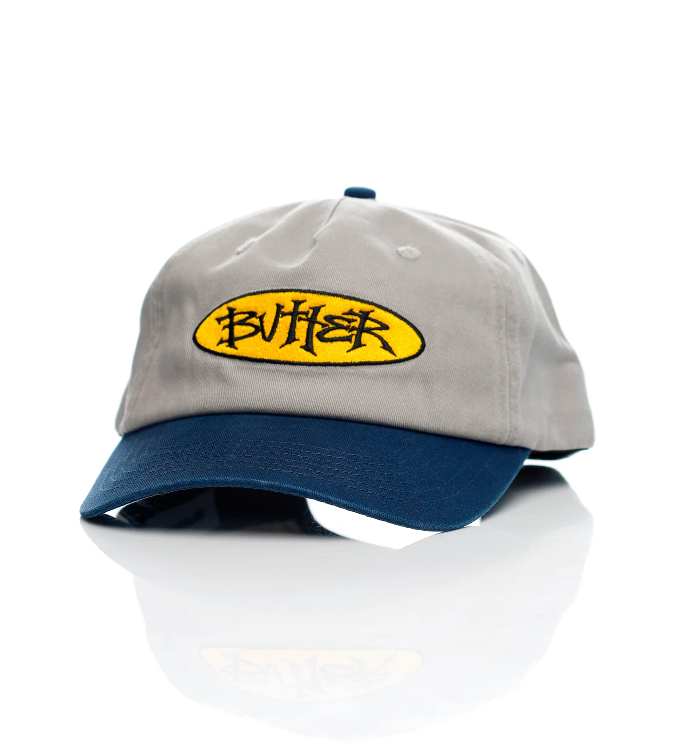 Tide 5 Panel, Washed Grey/Navy