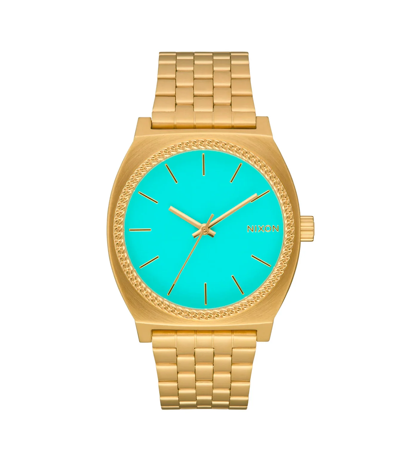 Time Teller, Gold/Turquoise/Gold