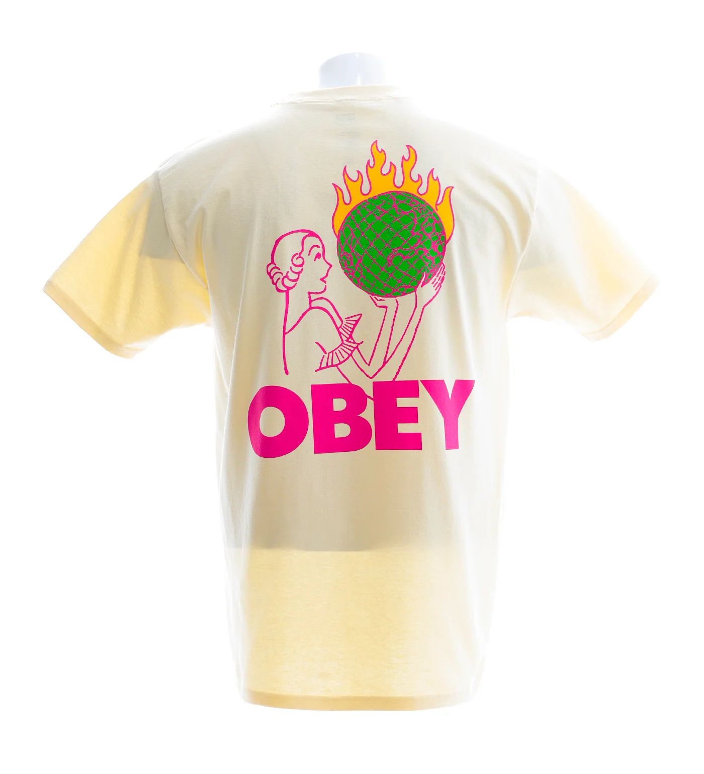 World In Flames, Pale Yellow - Image 2