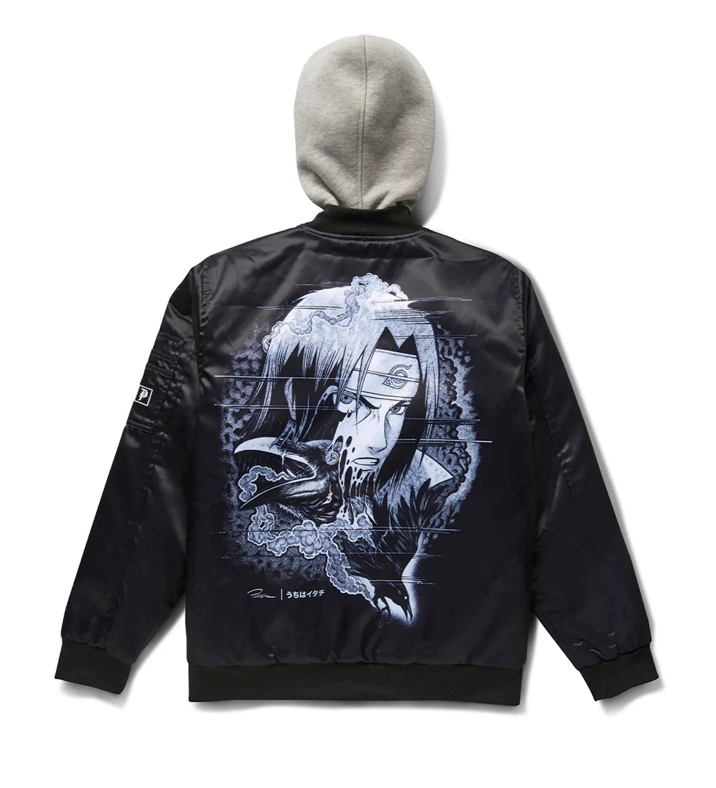 x Naruto X Paul Jackson Clone Two-Fer Jacket, Black - Image 2